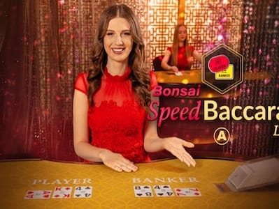 Bonsai Speed Baccarat A screenshot